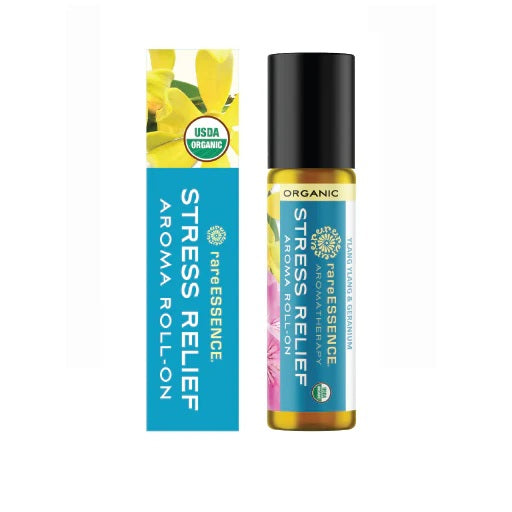 Rare Essence Stress Relief Organic Aromatherapy Aroma Roll-On