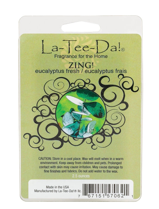 ZING! - EUCALYPTUS FRESH - WAX MELT - 2.5 OZ