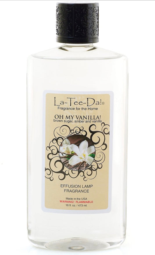 La-Tee-Da! - Effusion Fragrance Refill- Oh My Vanilla - 16 Fl OZ