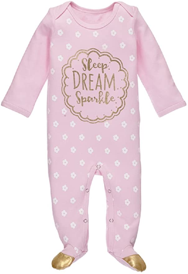 Ganz -Footed Sleeper Sleep Dream Sparkle -3-9 Months