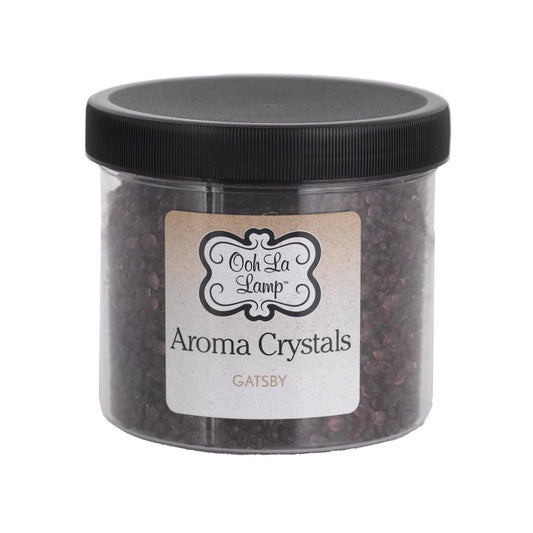 LA-TEE-DA! - AROMA CRYSTALS - GATSBY - TEAK MAHOGANY - 12 OZ