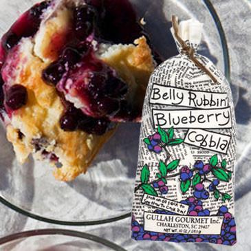 Gullah Gourmet -Belly Rubbin' Blueberry Cobbler Mix - 10 OZ Bag