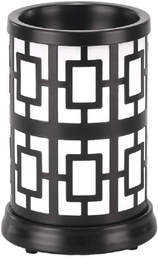 La-Tee-Da Aromalume Scent Warmer for Magic Melt Fragrance Packs and Potions (Vivi Black)