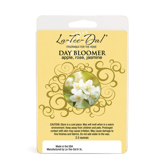 La-Tee-Da Day Bloomer Wax Melt (Scent, Apple, Rose, Jasmine)