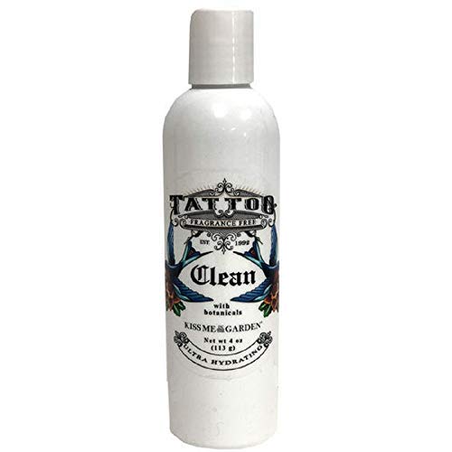 Kiss Me in The Garden - Tattooed You Collection - Clean Wash for Tattoo 4 OZ - KISS00107