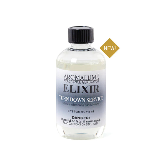 Aromalume Elixir - Turn Down Service - (Scent is White Cashmere & Sandalwood) Fragrance For  La-Tee-Da Generator Lamp…