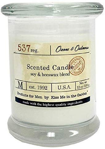 Kiss Me in the Garden - Men's Collection - Soy Scented Candle - 12 OZ -KISS0041