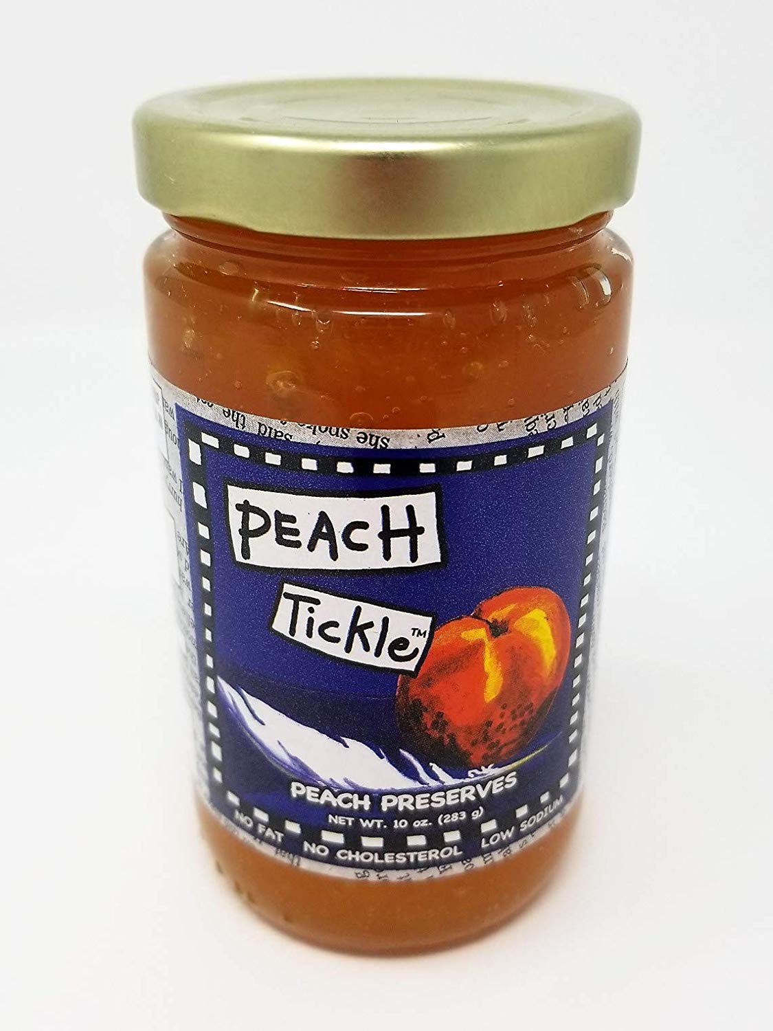 Gullah Gourmet - Peach Preserves - Peach Tickle - 10 OZ Jar