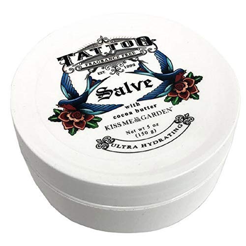 Kiss Me in The Garden - Tattooed You Collection - Healing Salve with Coco Butter 5 OZ - KISS00105